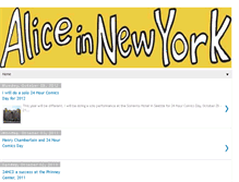 Tablet Screenshot of aliceinnewyork.blogspot.com