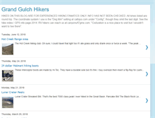 Tablet Screenshot of grandgulchhikers.blogspot.com