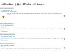 Tablet Screenshot of mittimaten.blogspot.com