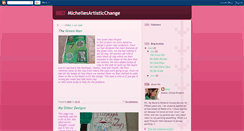 Desktop Screenshot of michellesartisticchange.blogspot.com