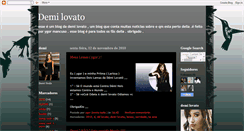 Desktop Screenshot of dddemilovato.blogspot.com