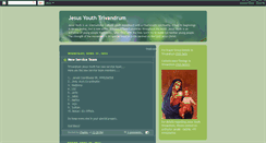 Desktop Screenshot of jesus-youth-trivandrum.blogspot.com