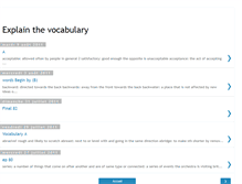 Tablet Screenshot of explainthevocabulary.blogspot.com