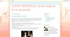 Desktop Screenshot of personalmoda.blogspot.com