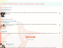 Tablet Screenshot of personalmoda.blogspot.com