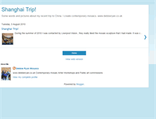 Tablet Screenshot of mosaictripshanghai.blogspot.com