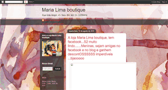 Desktop Screenshot of marialimaboutique2008.blogspot.com