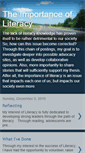 Mobile Screenshot of learnthroughliteracy.blogspot.com