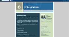 Desktop Screenshot of mythotsmymuse.blogspot.com