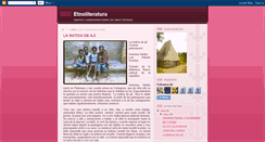 Desktop Screenshot of etnoliteratura.blogspot.com