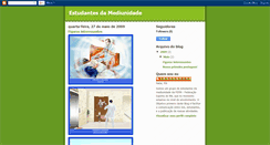 Desktop Screenshot of nossogrupomediunico.blogspot.com