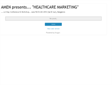 Tablet Screenshot of amen-mkt2010-blr.blogspot.com