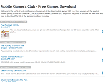 Tablet Screenshot of freemobilgames.blogspot.com