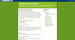 Desktop Screenshot of peabodyrestaurantweek.blogspot.com