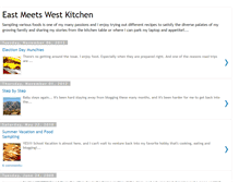 Tablet Screenshot of eastmeetswestkitchen.blogspot.com