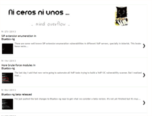 Tablet Screenshot of nicerosniunos.blogspot.com