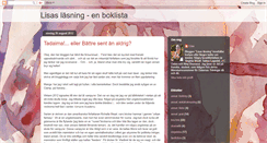 Desktop Screenshot of lisaslasning.blogspot.com