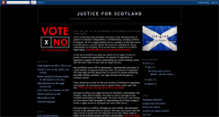 Desktop Screenshot of justiceforscotland.blogspot.com