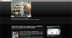 Desktop Screenshot of cdi-portalet.blogspot.com