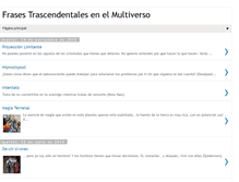 Tablet Screenshot of frasesmultiversales.blogspot.com