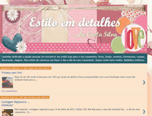 Tablet Screenshot of estiloemdetalhes.blogspot.com