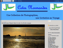 Tablet Screenshot of cotesnormandes.blogspot.com