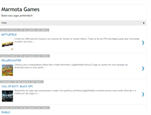 Tablet Screenshot of marmota-games.blogspot.com