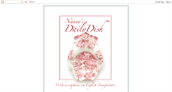 Desktop Screenshot of nancysdailydish.blogspot.com