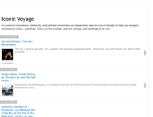 Tablet Screenshot of iconicvoyage.blogspot.com
