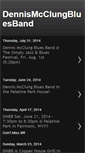 Mobile Screenshot of dennismcclungbluesband.blogspot.com