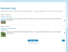 Tablet Screenshot of marrak.blogspot.com
