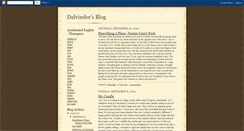 Desktop Screenshot of dalvi92.blogspot.com