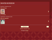 Tablet Screenshot of docesonhosfloripa.blogspot.com