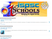 Tablet Screenshot of ischools-ispsc.blogspot.com