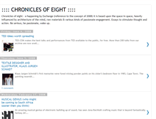 Tablet Screenshot of chroniclesofeight.blogspot.com
