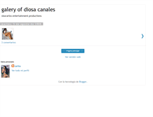 Tablet Screenshot of diosacanales-photos.blogspot.com