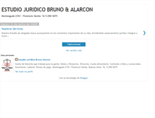 Tablet Screenshot of estudiojuridicobrunoalarcon.blogspot.com
