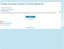 Tablet Screenshot of farrdumpsterservice.blogspot.com