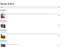 Tablet Screenshot of banjosandbeer.blogspot.com