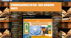 Desktop Screenshot of comunicadoresenredarequipa.blogspot.com