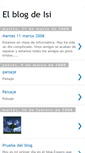 Mobile Screenshot of elblogdeisi.blogspot.com