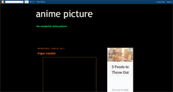 Desktop Screenshot of anime-photo-collection.blogspot.com