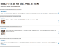 Tablet Screenshot of basquetebolamodadoporto.blogspot.com