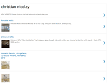 Tablet Screenshot of christiannicolay.blogspot.com