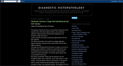 Desktop Screenshot of diagnostichistopathology.blogspot.com