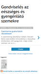 Mobile Screenshot of gondviselesaszemekre.blogspot.com