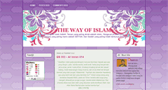 Desktop Screenshot of landofislam.blogspot.com