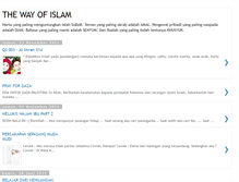 Tablet Screenshot of landofislam.blogspot.com