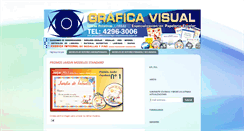 Desktop Screenshot of graficavisualmg.blogspot.com