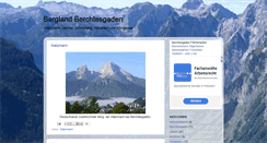 Desktop Screenshot of bergland-berchtesgaden.blogspot.com